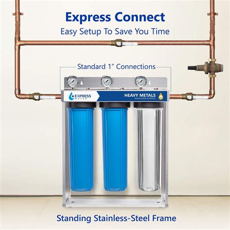 express water heavy metal whole house water filter|express water ultimate protection.